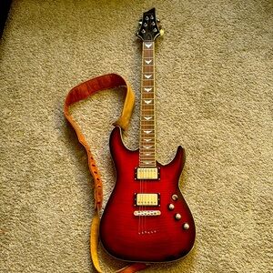 Súper guitarra eléctrica schercter original